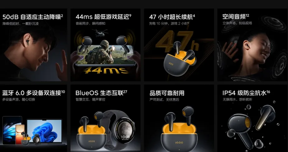 iQOO TWS Air3 Pro