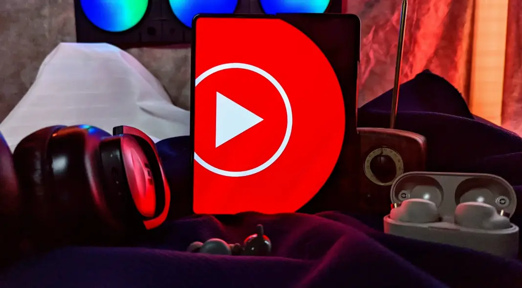 Tampilan antarmuka YouTube Music dengan fitur Daily Discover