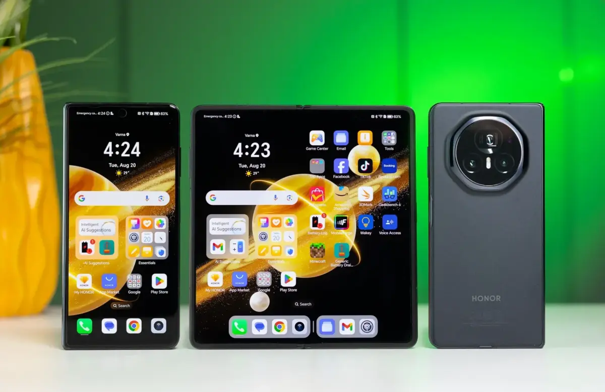 The Magic V3. | Image by PhoneArena - Honor almost quadruples sales of foldables at the expense of Samsung in 2024