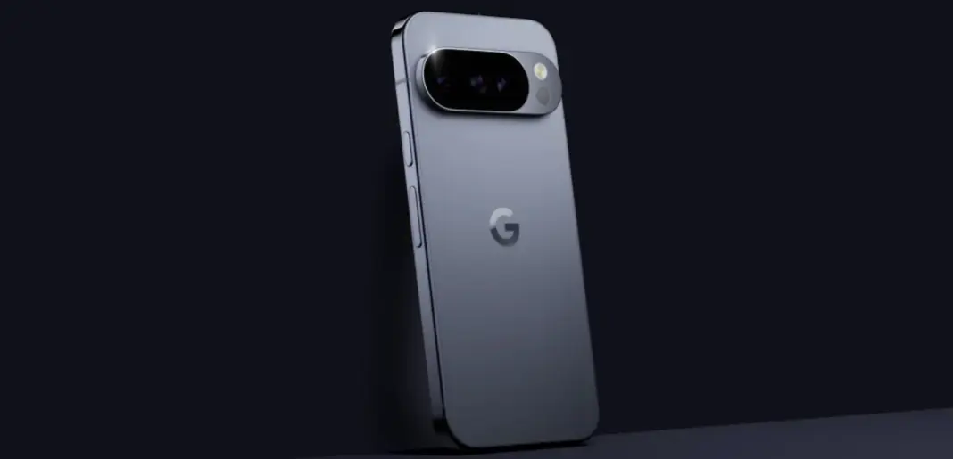 Render teaser Google Pixel 10 dengan desain premium
