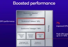Qualcomm Snapdragon 7s Gen 4 chipset dengan peningkatan performa minor