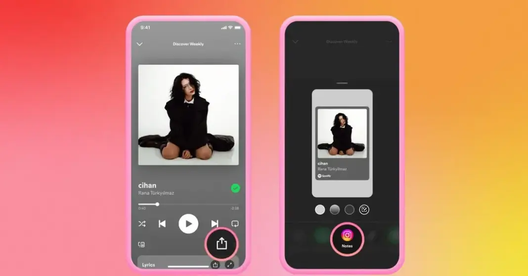Spotify memperbarui fitur berbagi musik ke Instagram dengan audio preview dan real-time sharing