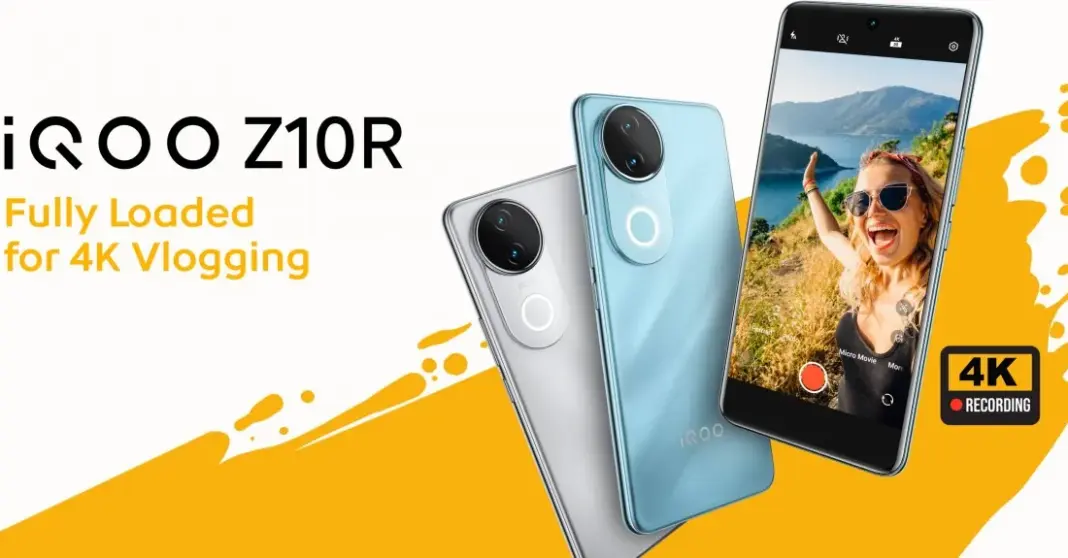 iQOO Z10R dengan layar quad-curved AMOLED dan chipset Dimensity 7400