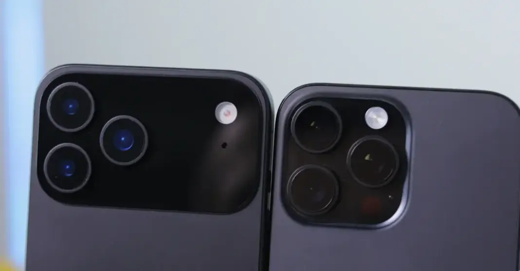 iPhone 17 Pro dummy unit vs iPhone 16 Pro, perbandingan desain dan ukuran