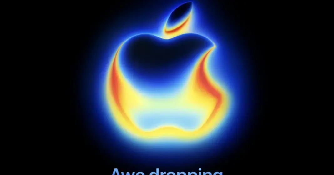 Undangan resmi acara peluncuran iPhone 17 Apple dengan tema Awe dropping