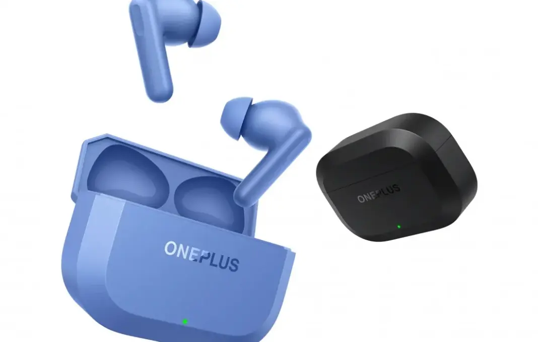OnePlus Nord Buds 3r wireless earbuds in Aura Blue and Ash Black colors