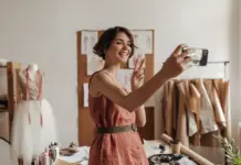 Ilustrasi influencer fashion indonesia