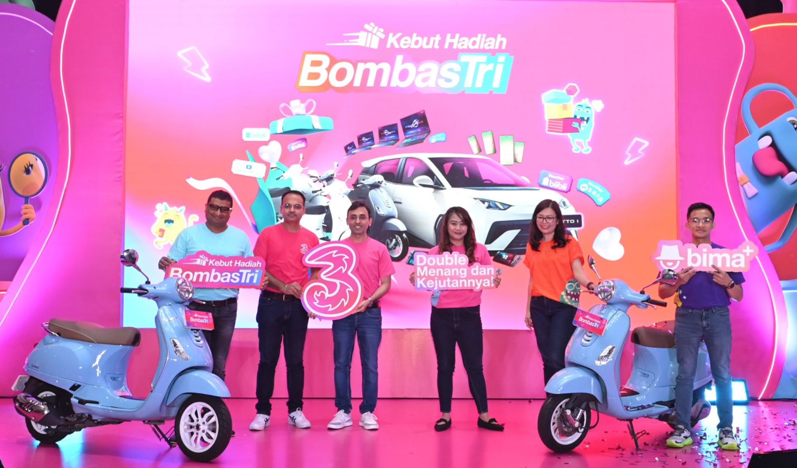 Content image for article: Tri Gelar Kebut Hadiah BombasTri 2025, Ribuan Hadiah Menanti