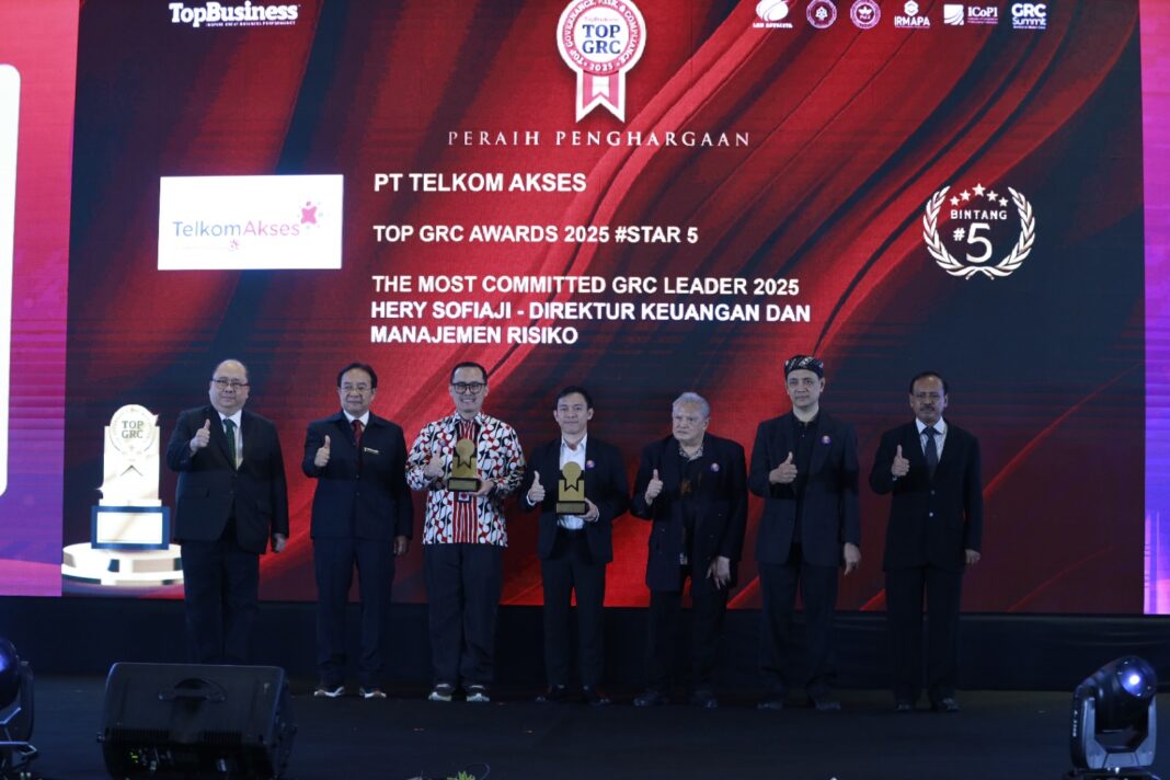 Telkom Akses Pertahankan TOP GRC Award 5-STAR untuk Kedua Kalinya