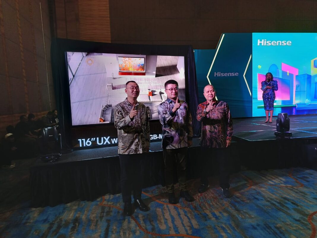 Hisense Luncurkan TV RGB-MiniLED Pertama di Dunia di Indonesia