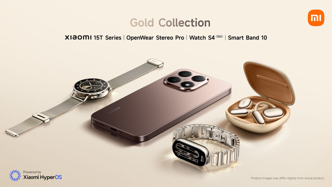Xiaomi Luncurkan Gold Collection, Tiga Wearables AIoT untuk Gaya Hidup Elegan