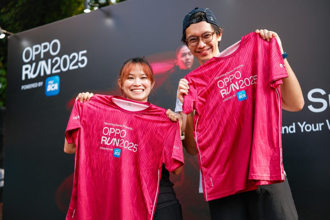 OPPO Perkenalkan Jersey dan Watch X2 Series di Sunday Runday Jakarta