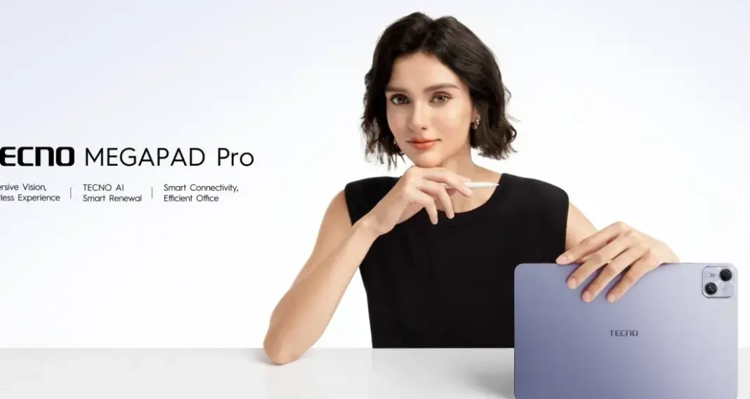 Tecno MegaPad Pro tablet AI dengan layar 12 inci dan fitur asistensi cerdas