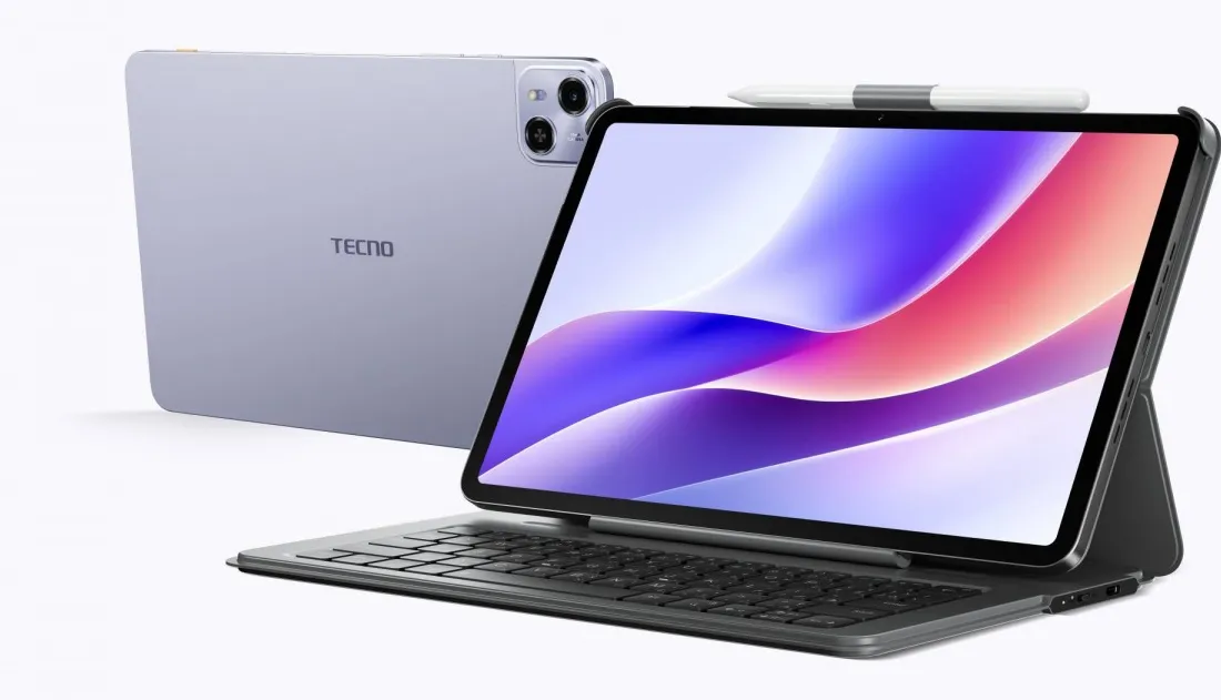 Tecno unveils 12-inch MEGAPAD Pro, launches laptops in Europe