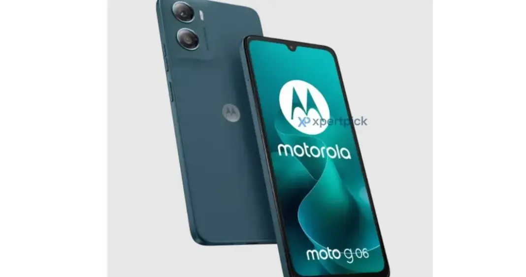 Render Moto G06 dalam warna Tapestry dengan spesifikasi lengkap terungkap