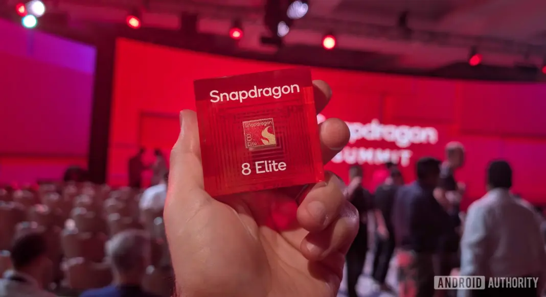 Ilustrasi chipset Snapdragon 8 Elite Gen 5 untuk Xiaomi 16 series