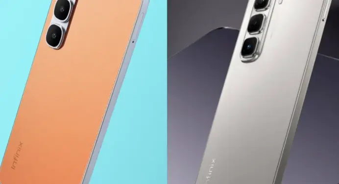 Perbandingan desain dan fitur Infinix Hot 60 Pro dan Infinix Hot 50 Pro