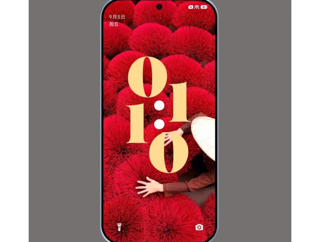 Bocoran gambar full-frontal Xiaomi 16 series dengan bezel simetris tersempit dan sudut layar melengkung