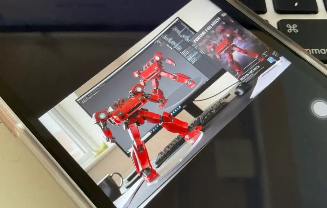 Contoh hasil prompt Gemini AI miniatur untuk berbagai karakter seperti robot, anime, dan superhero dengan detail action figure