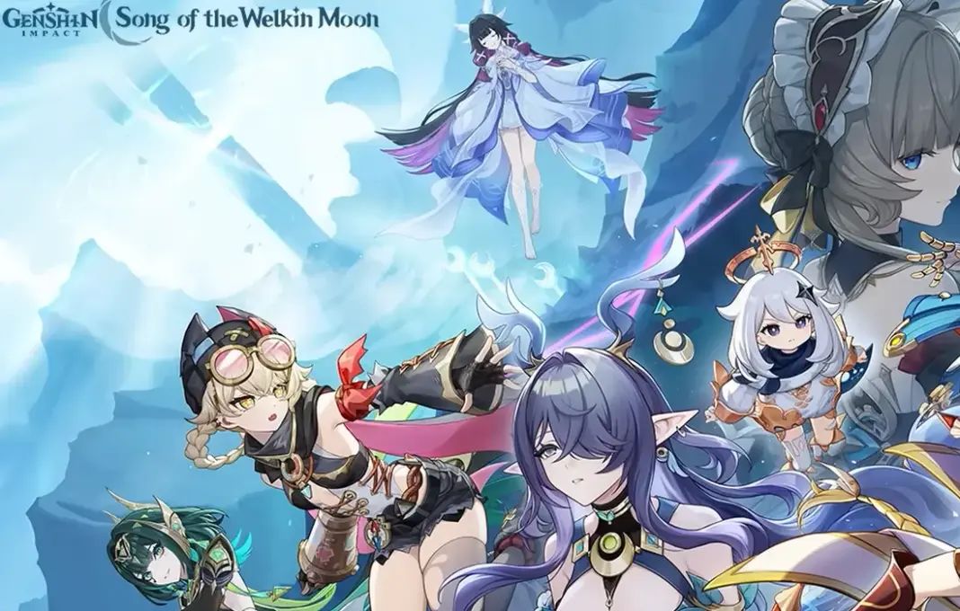 Ilustrasi Genshin Impact 6.0 Song of The Welkin Moon dengan karakter dan visual baru