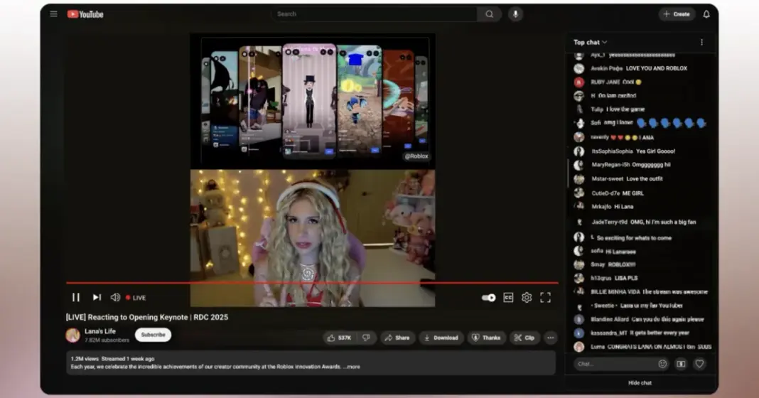 YouTube Live Reaction new feature untuk interaksi real-time kreator