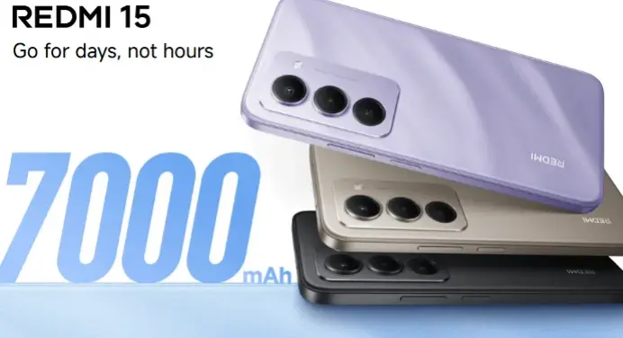 Redmi 15 Resmi Dirilis dengan Baterai 7.000mAh
