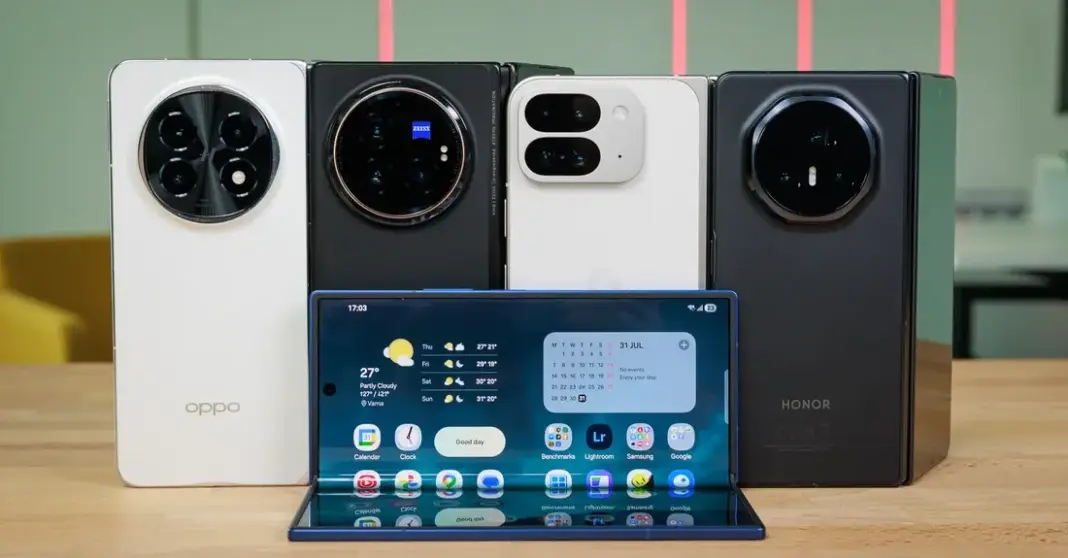 Ponsel lipat terbaik 2025 dari Samsung, Oppo, Vivo, Honor, dan Google dengan desain tipis dan fitur unggulan