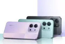 Redmi 15C 5G dengan desain modern dan warna Mint Green, menampilkan layar besar dan kamera belakang.
