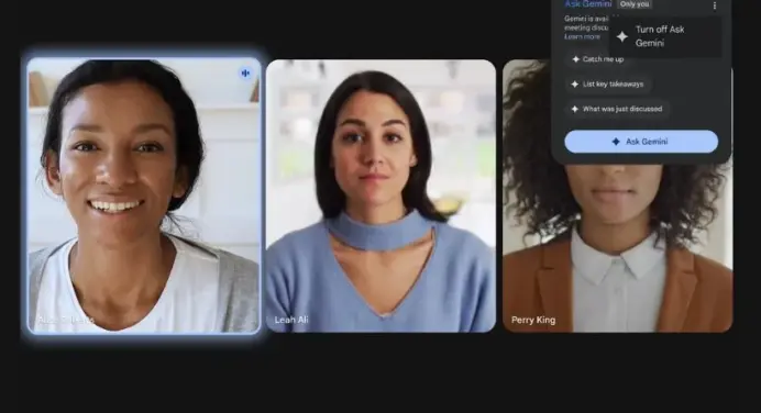 Google Rilis Ask Gemini di Meet untuk Rangkum Rapat