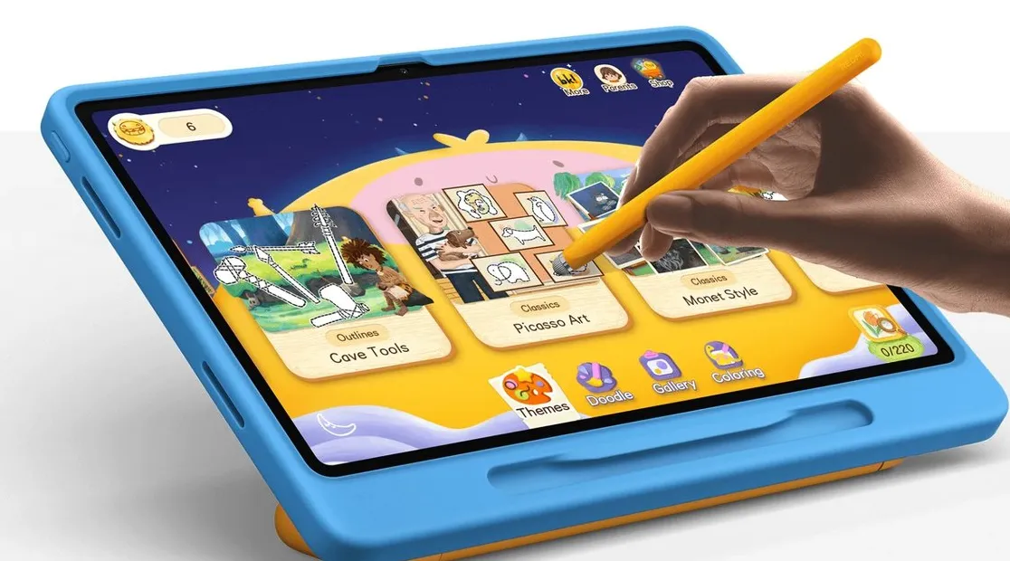 Tampilan layar Redmi Pad 2 Play Bundle dengan resolusi 2,5K