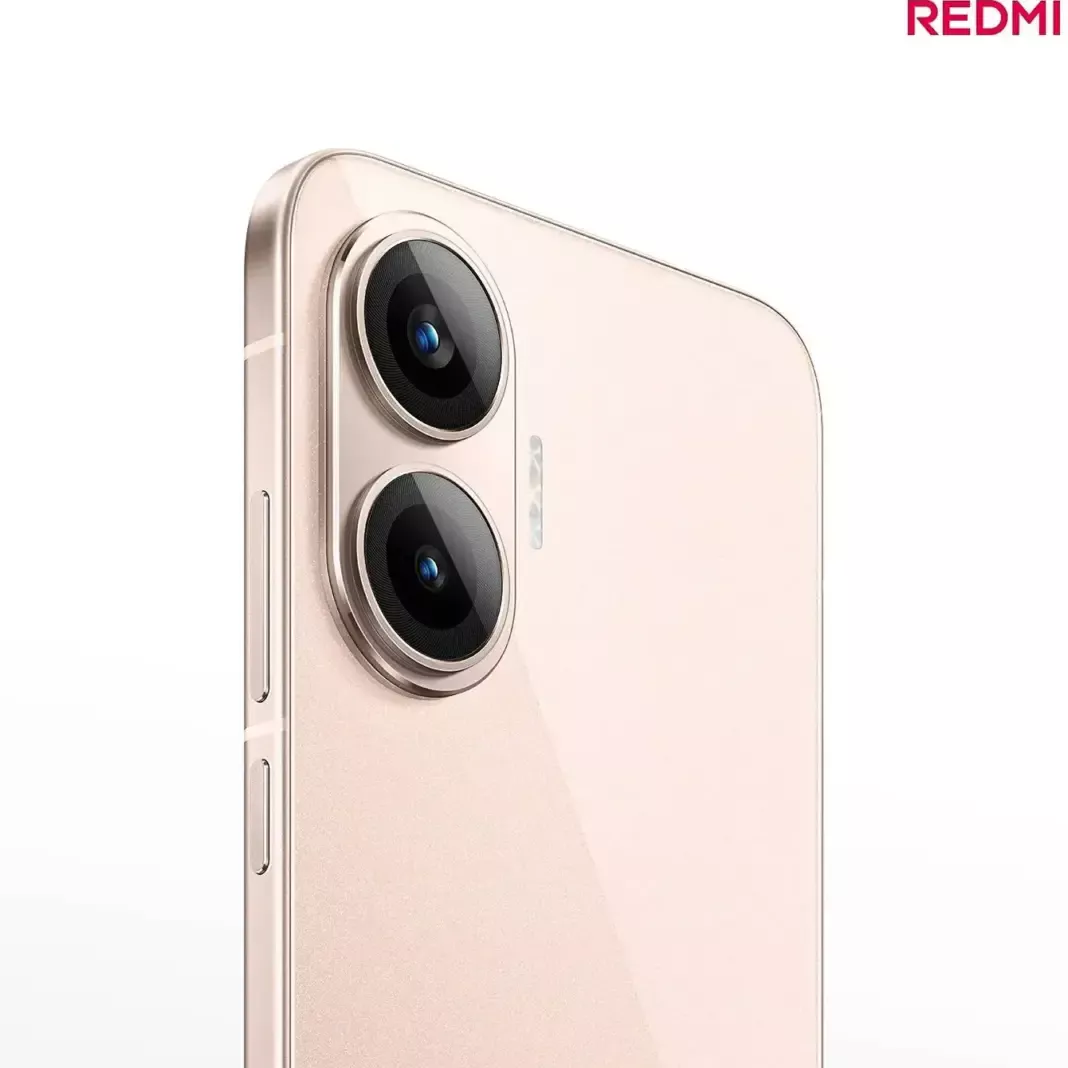 Redmi Turbo 4 Pro smartphone dengan desain modern dan layar OLED 1.5K