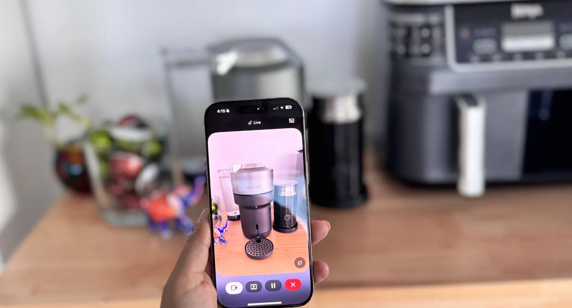 iPhone 16 Pro with Google apps