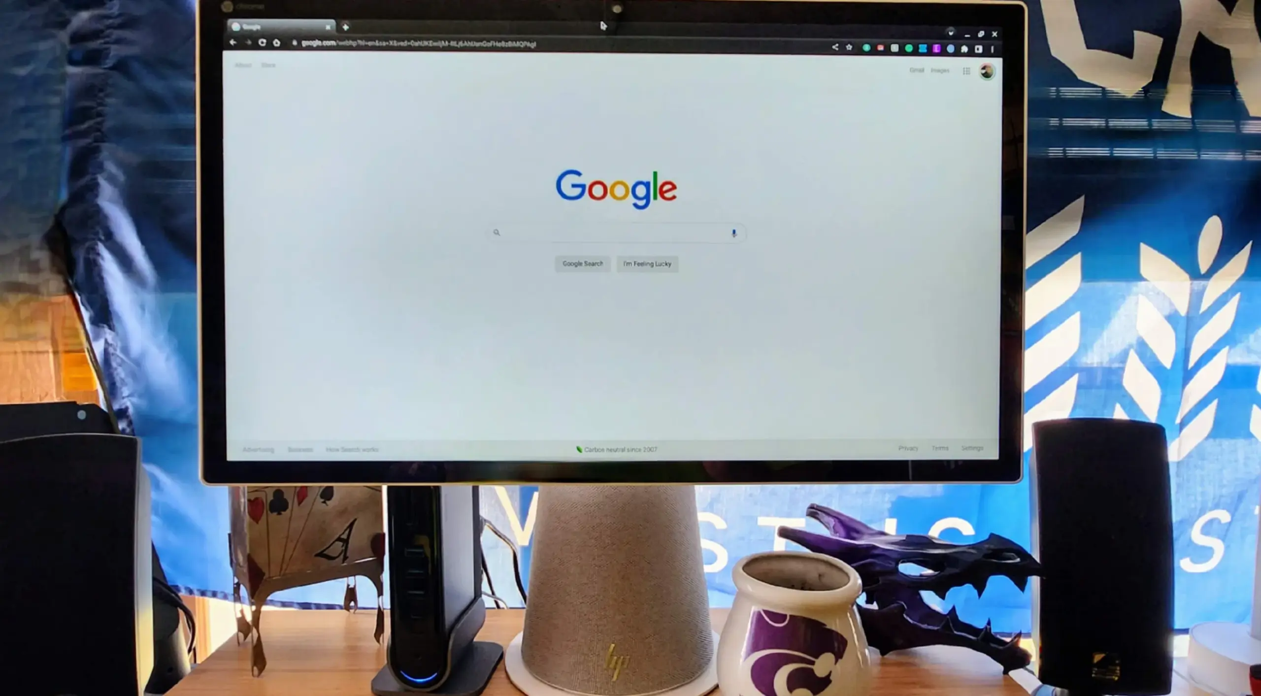 Google Search on HP Chromebase