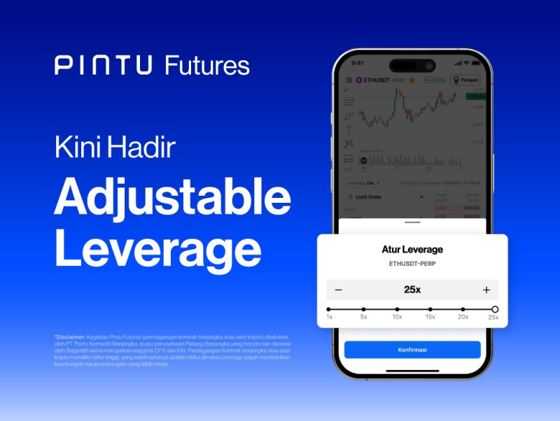 Pintu Futures Rilis Fitur Adjustable Leverage dan Initial Margin Buffer