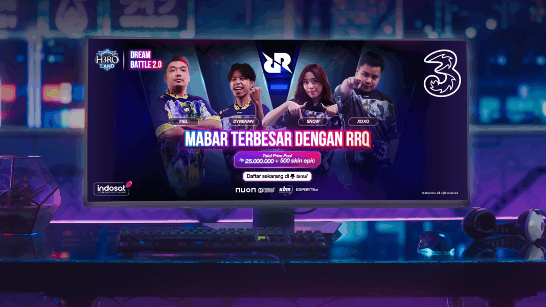 Tri Gelar H3RO Land Dream Battle 2.0 untuk Kembangkan Talenta Esports