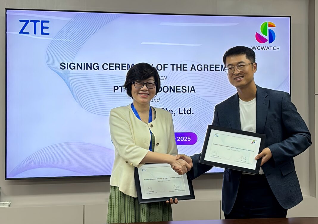 ZTE dan WeWatch Jalin Kemitraan Tingkatkan Pengalaman Digital Indonesia
