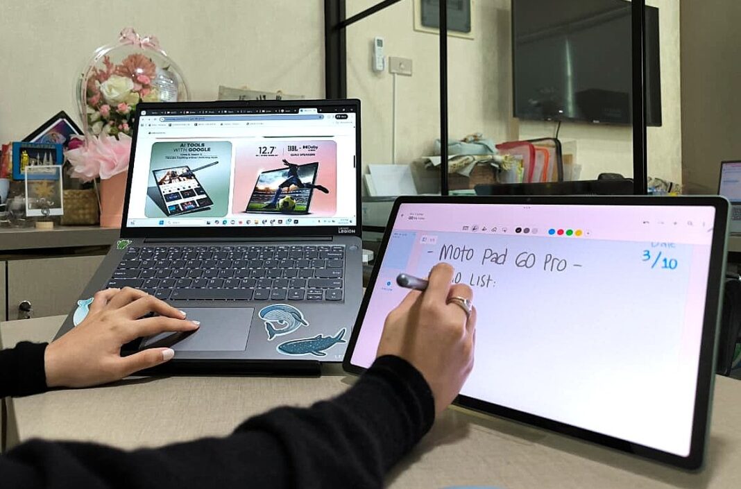 Moto Pad 60 Pro Jadi Ruang Kerja dan Kreasi Serba Bisa