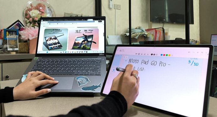 Moto Pad 60 Pro Jadi Ruang Kerja dan Kreasi Serba Bisa
