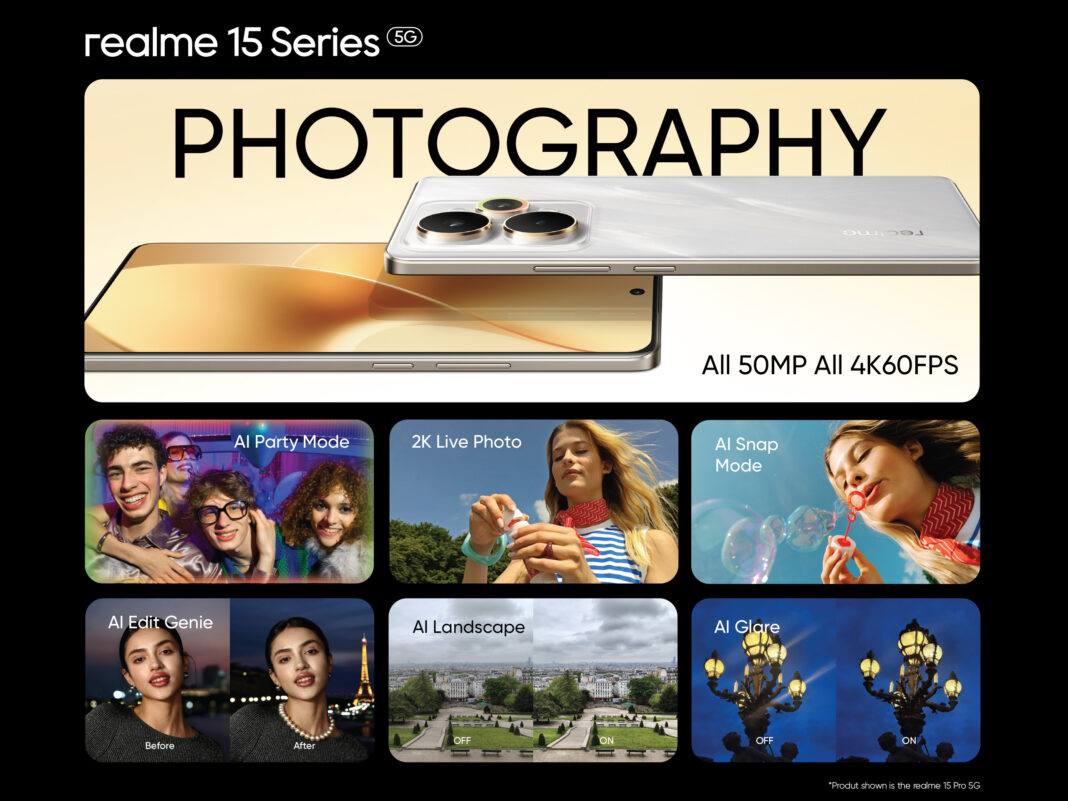 realme 15 Series 5G Resmi Jadi AI Night Out Phone di Indonesia