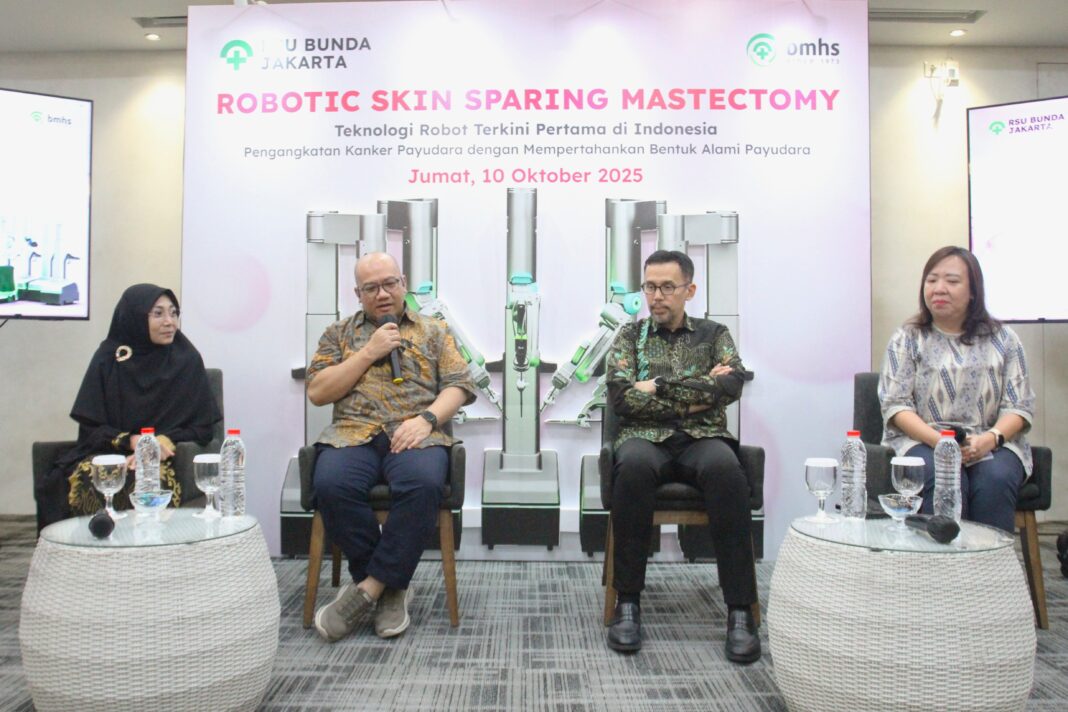 RSU Bunda Jakarta Hadirkan Operasi Robotik Pertama untuk Kanker Payudara