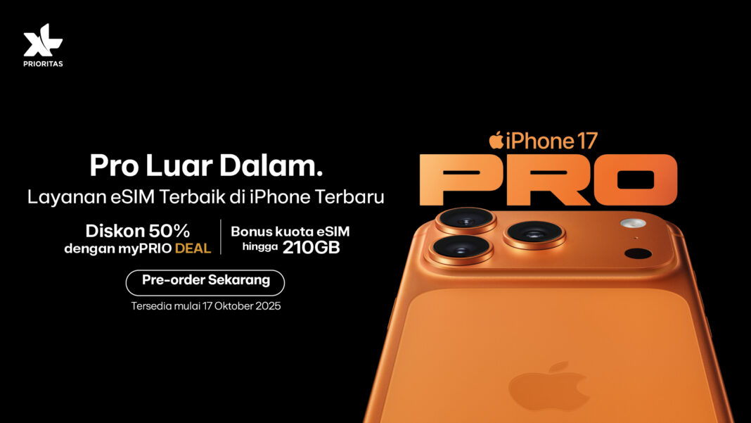 XLSMART Buka Pre-Order iPhone 17 dengan Paket myPRIO DEAL Eksklusif