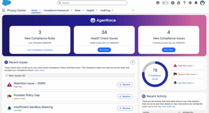 Agentforce Terbaru Salesforce Tersedia untuk Keamanan Siber dan Kepatuhan Data