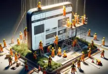 Ilustrasi maintenance website yang menunjukkan keamanan, kecepatan, dan optimasi SEO