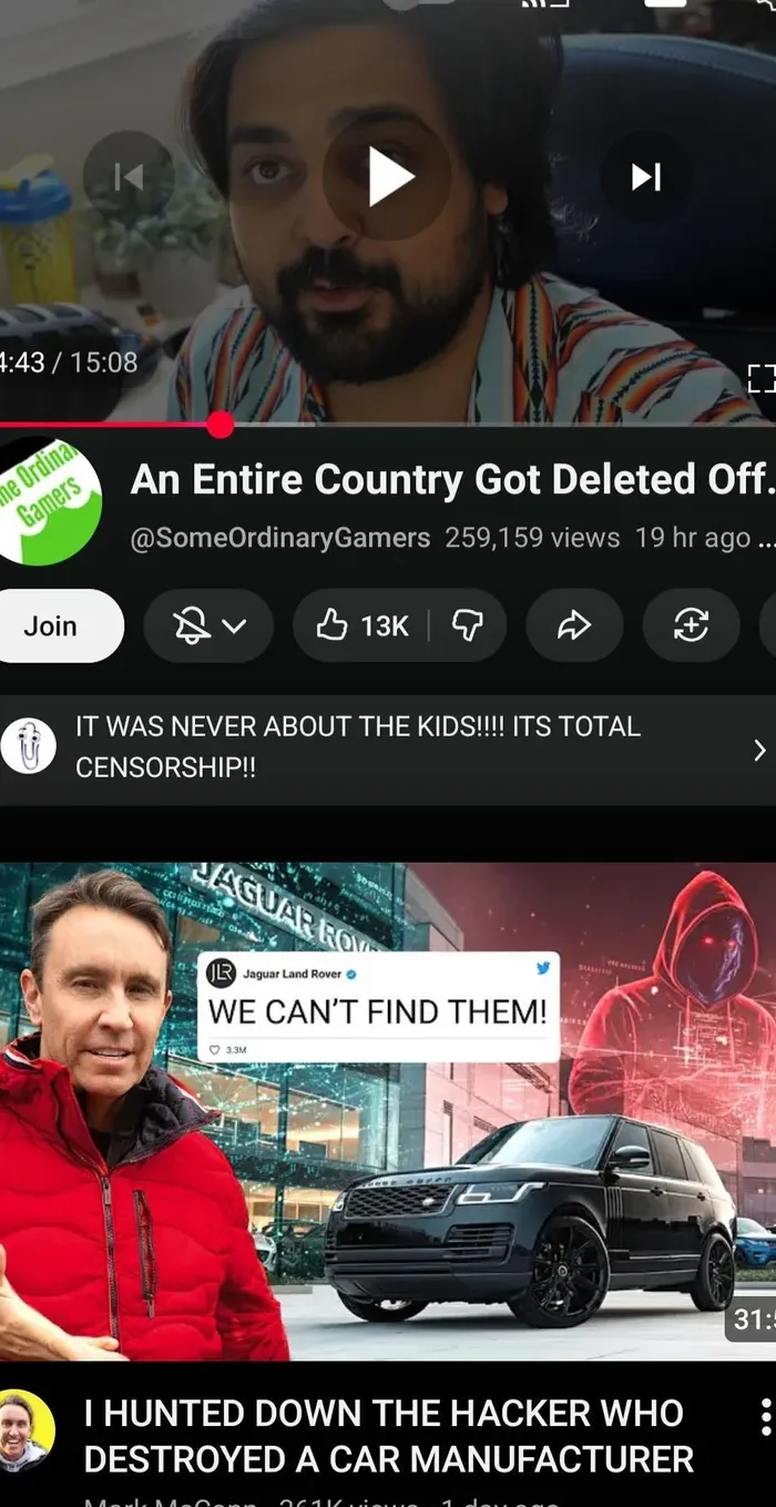 Desain baru YouTube mobile dengan perubahan tata letak judul dan tombol