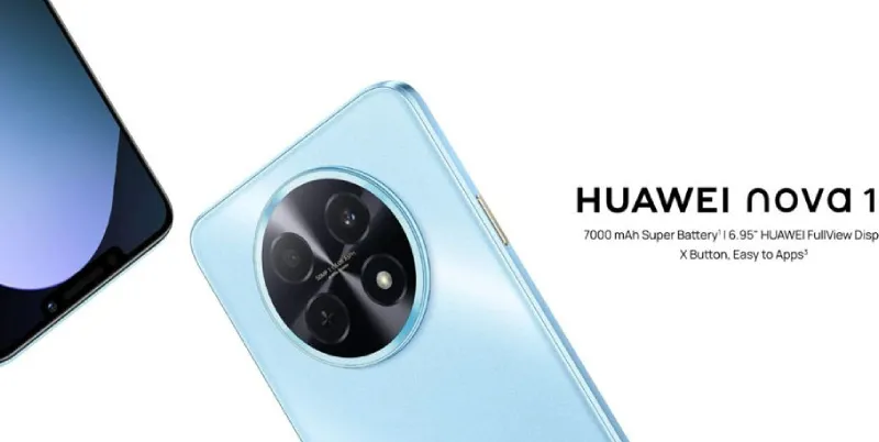 Huawei Nova 14i dengan desain kamera bulat besar dan bodi ramping