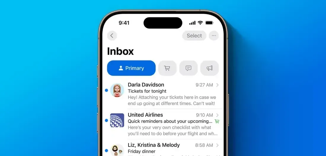email app