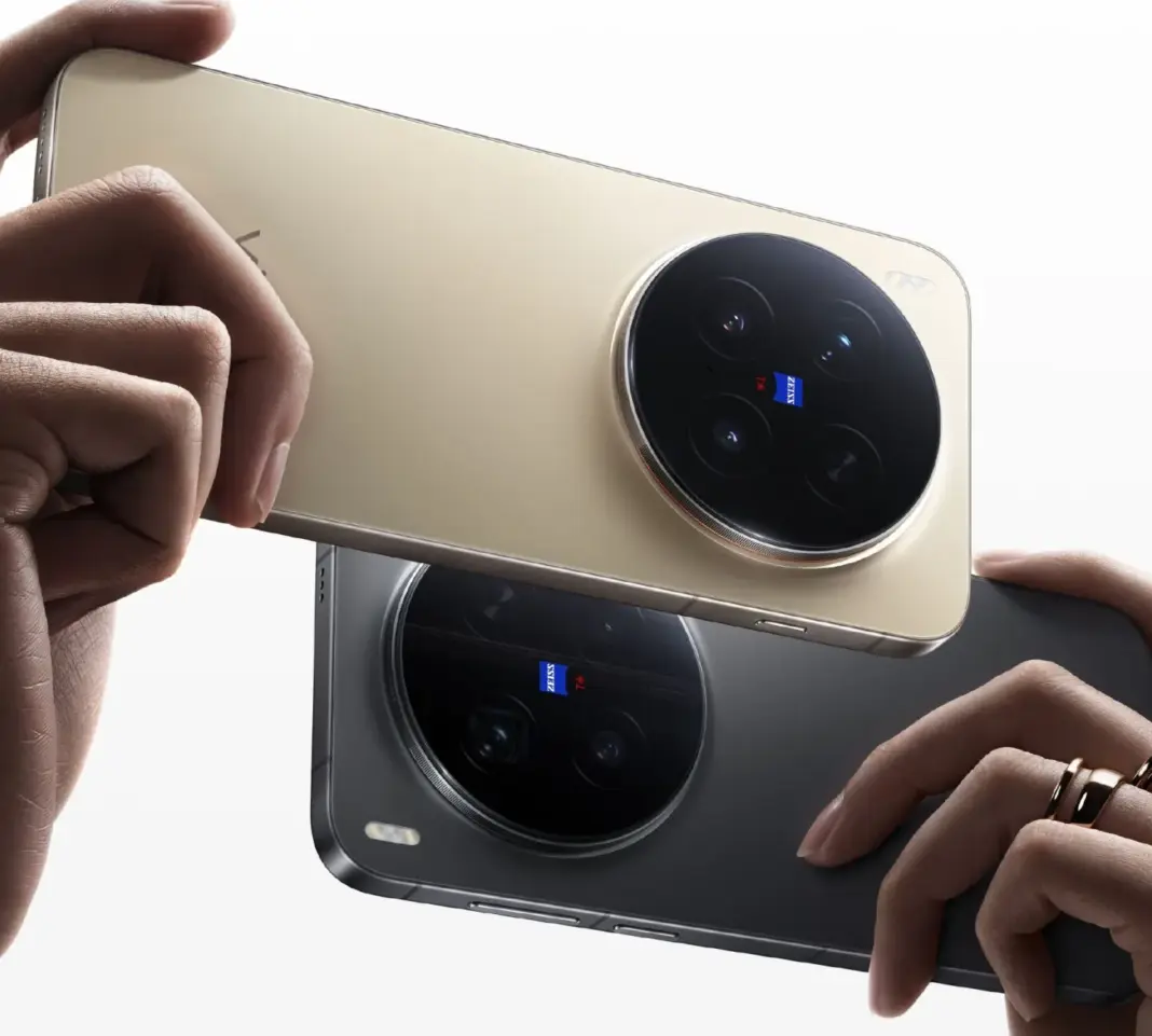 Vivo X300 smartphone flagship dengan desain modul kamera bundar dan bodi ramping