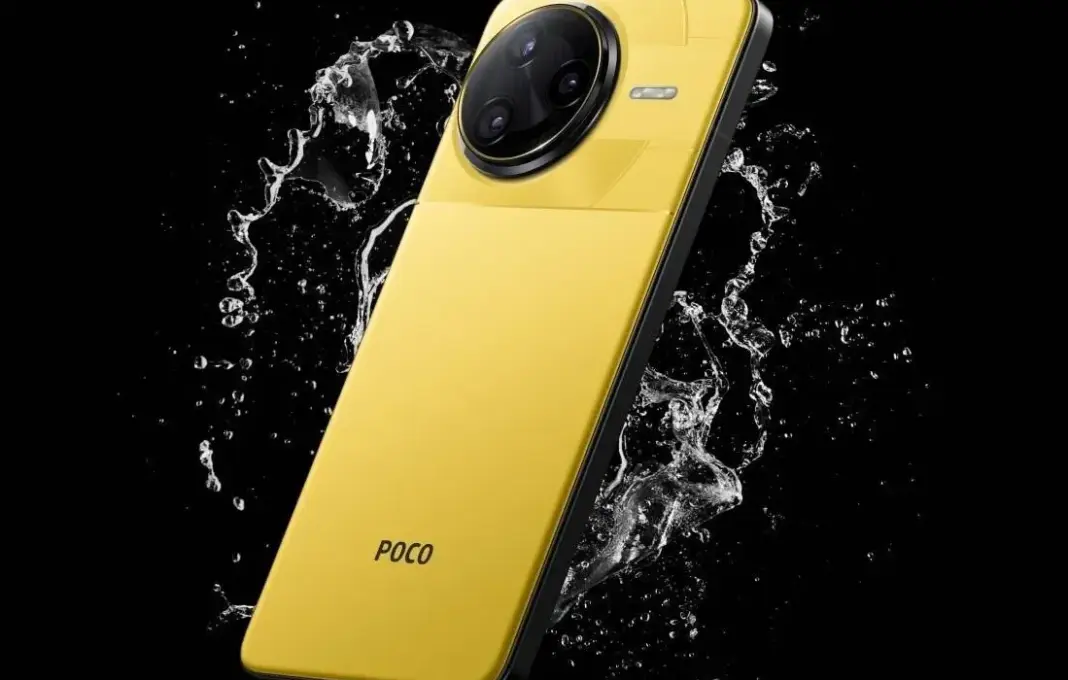 Ilustrasi smartphone Poco F8 Ultra yang merupakan rebranding dari Redmi K90 Pro dengan chipset Snapdragon 8 Elite Gen 5