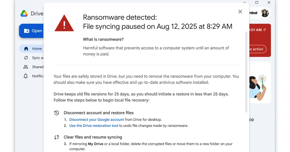 Ilustrasi ransomware mengancam dokumen digital