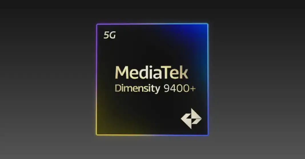 Ilustrasi perbandingan 5 chipset smartphone flagship yang setara dengan MediaTek Dimensity 9400 Plus
